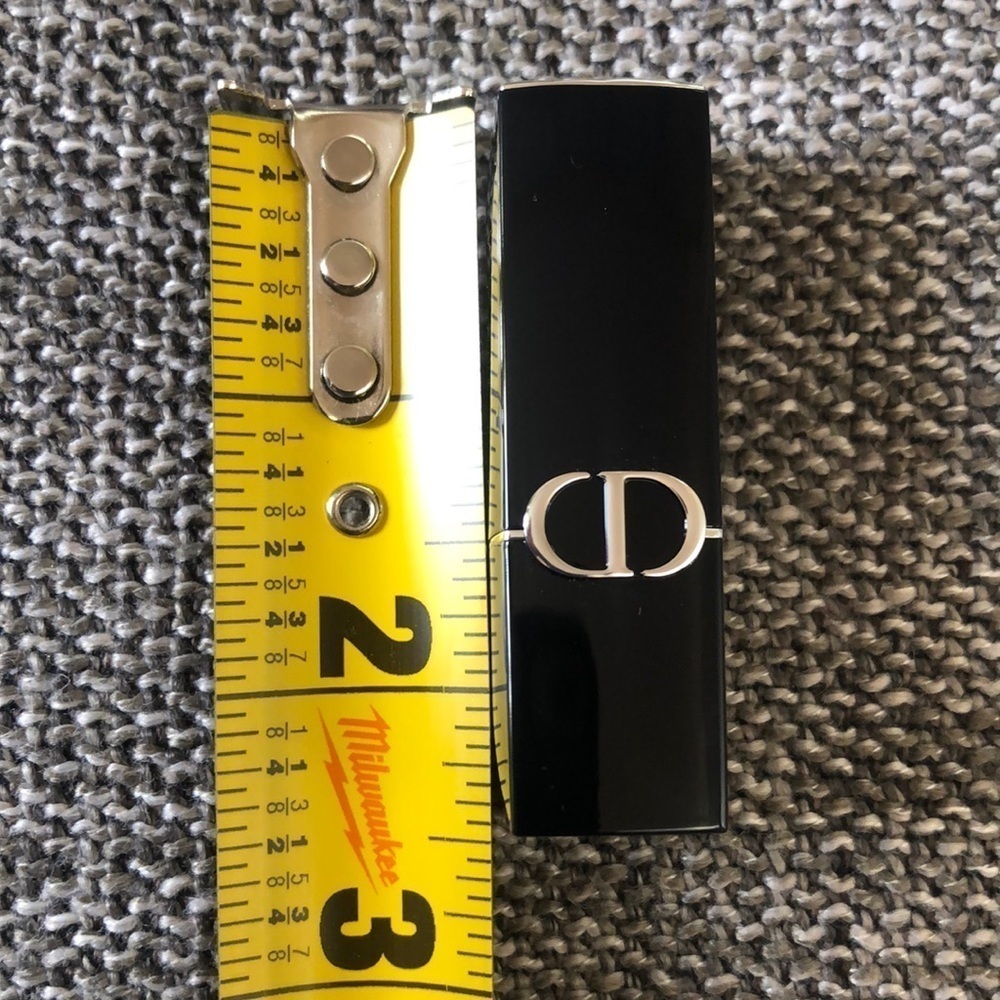 Dior Luxury Rouge Gift Lipstick 999 Satin Red 1.5g-0.05oz Miniature - Picture 9 of 10